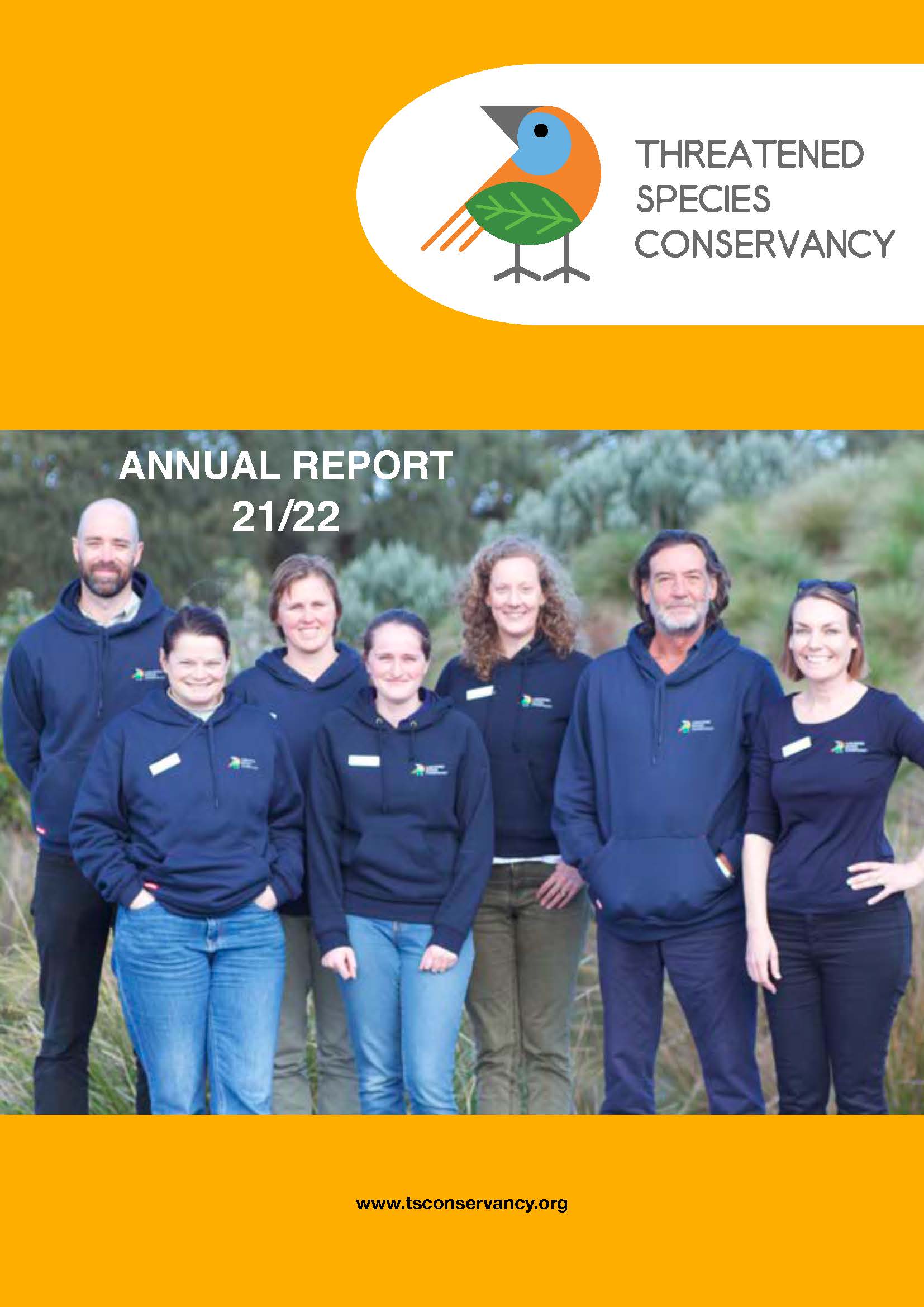 Threatened Species Conservancy Annual Report 2021-22 (4)_Page_01